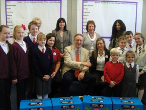 John Baron MP presents ‘Tesco for Schools and Clubs’ Awards