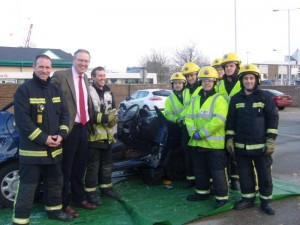 John Baron MP visits Basildon Fire Station