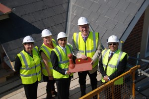John Baron MP attends Topping-Out event at new Anisha Grange luxury care home
