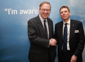 John Baron MP attends Parliamentary reception to support Prostate Cancer campaign