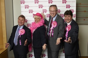 John Baron MP wears it pink to fund a cure for breast cancer