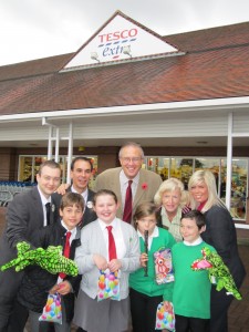 John Baron MP presents ‘Tesco for Schools and Clubs’ 2011 Awards