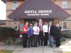 John Baron MP visits Ghyllgrove Residential Nursing Home