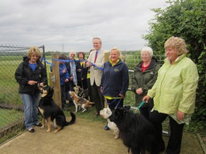John Baron MP officially opens new 4½ acre dog training area