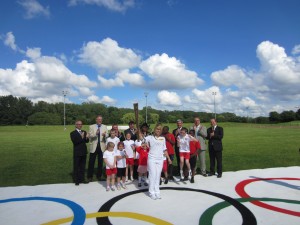 John Baron MP congratulates all concerned in Olympic torch relay