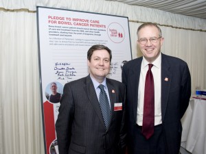 John Baron MP speaks at Beating Bowel Cancer reception