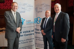 John Baron MP addresses Rarer Cancers Parliamentary reception