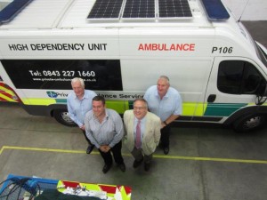 John Baron MP visits Private Ambulance Service Ltd, Basildon