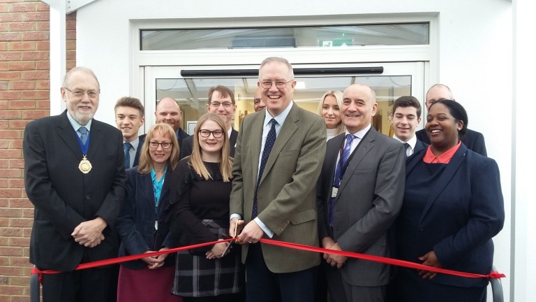 John Baron MP officially opens new languages classroom block at
